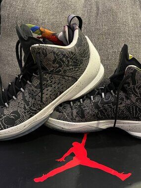 🔥👟 Jordan Melo M11 x Hebru Brantley – Men’s Size 14 – Rare Collab – No Box 🔥